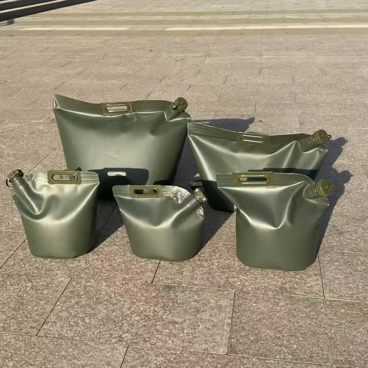 5/10/15/20/30/40L Thickened Stand-Up Soft Oil Bag Portable Transport TPU Fuel Tank Outdoor Diesel Bag Foldable On-Board Oil Bag