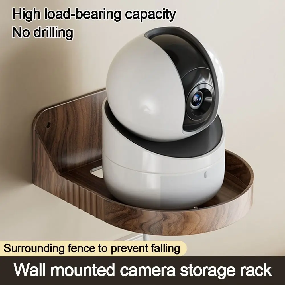 Plastic Camera Supporting Holder Wall Mounted Space-saving Camera Storage Rack CCTV Monitoring Bracket Indoor Outdoor Bracket