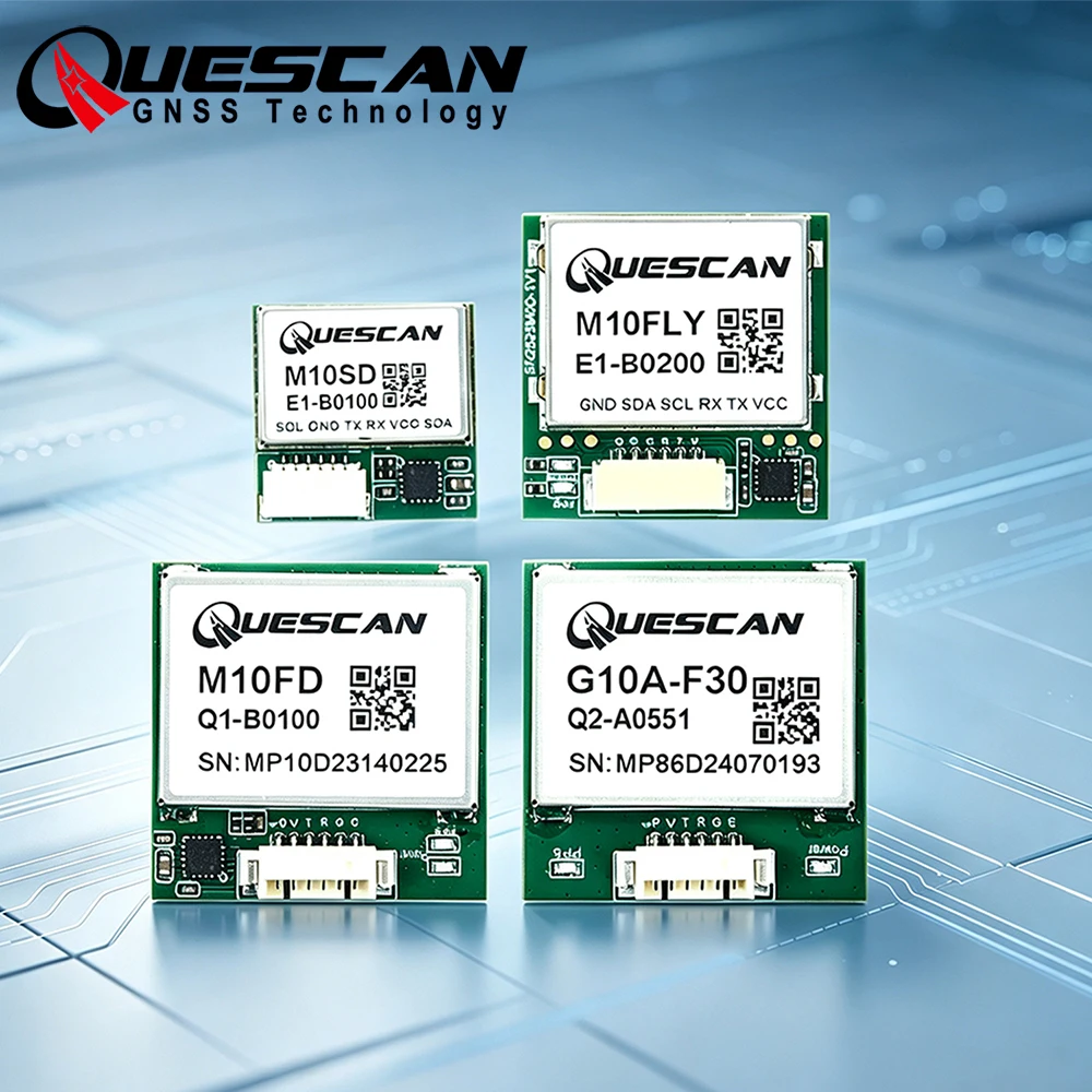 QUESCAN ublox10 M10-5883 10Hz GPS GNSS Module with Compass QMC5883L Betaflight ArduPilot Pixhawk INAV GPS Galileo GLONASS BeiDou