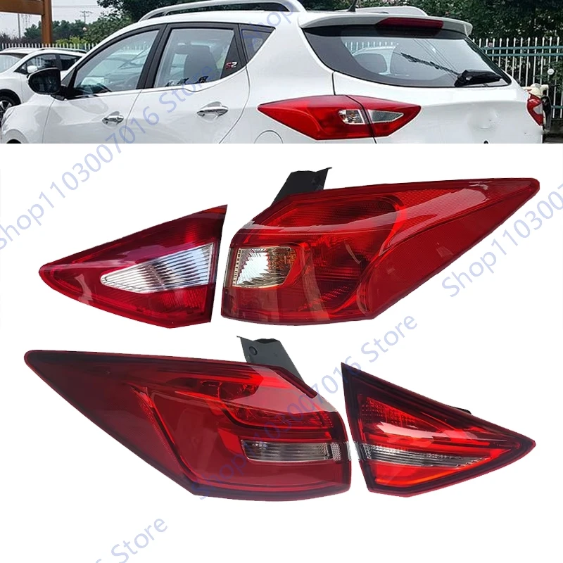 Car Rear Tail Light Warning Lamp For Jac Refine S2 Tail Light Rear Bumper Fog Light LED or Ordinary Bulb Taillight Car Styling