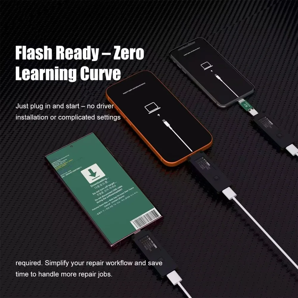 7-in-1 Universal  Flashing Repair Cable Restoration Download Mode DCSD Engineering Mode Cable for  6-17PM Samsung Series
