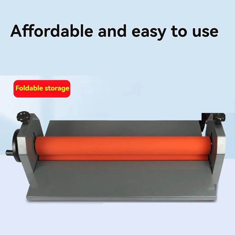 Hand Crank Cold Laminating Machine Suitable for Advertising Prints Photo Albums KT Board and PVC Film Laminating & Film Coating