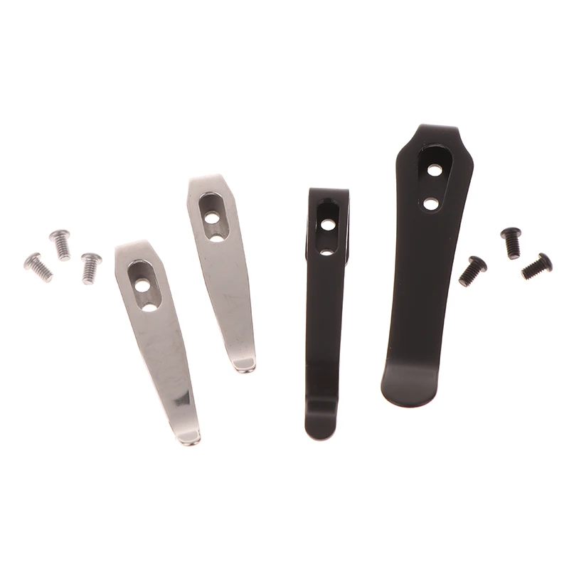 คลิปหนีบหลังเหล็กระดับพรีเมียมสําหรับมีดพกพาส่วนบุคคล สิ่งจําเป็นสําหรับโครงการ DIY