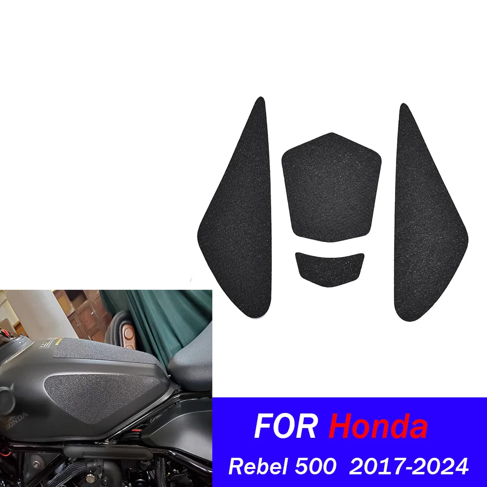 

﻿ Для CM500 CMX500 наклейки на бак, защита газа для Honda Rebel CMX 500 2017-2024, комплект мотоцикла, наклейки для защиты колена