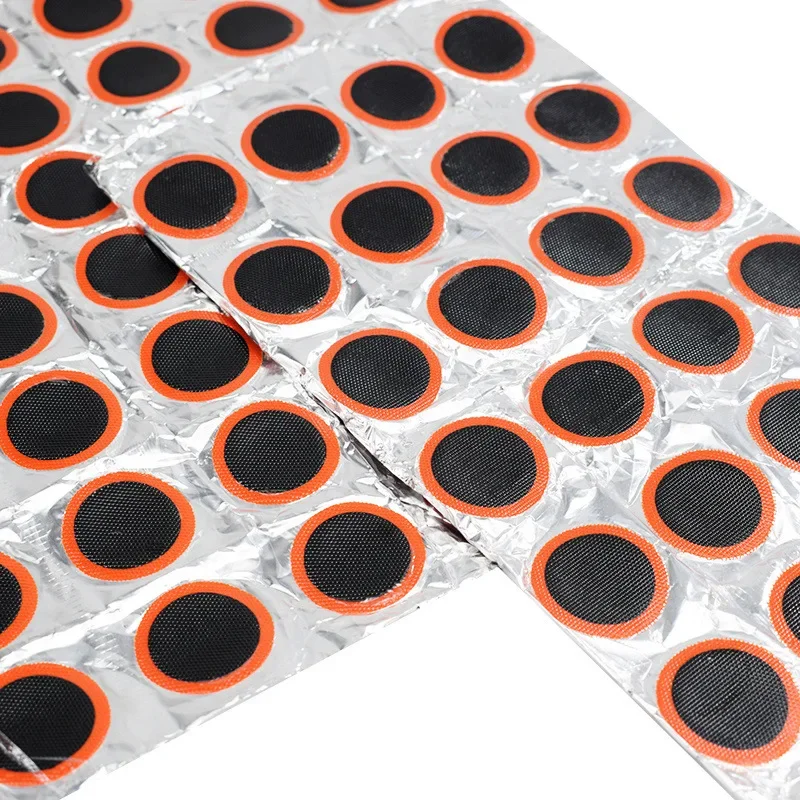 

Набор из 48 резиновых заплаток для ремонта велосипедных шин, портативные заплатки для внутренних камер, аксессуары для ремонта велосипедов