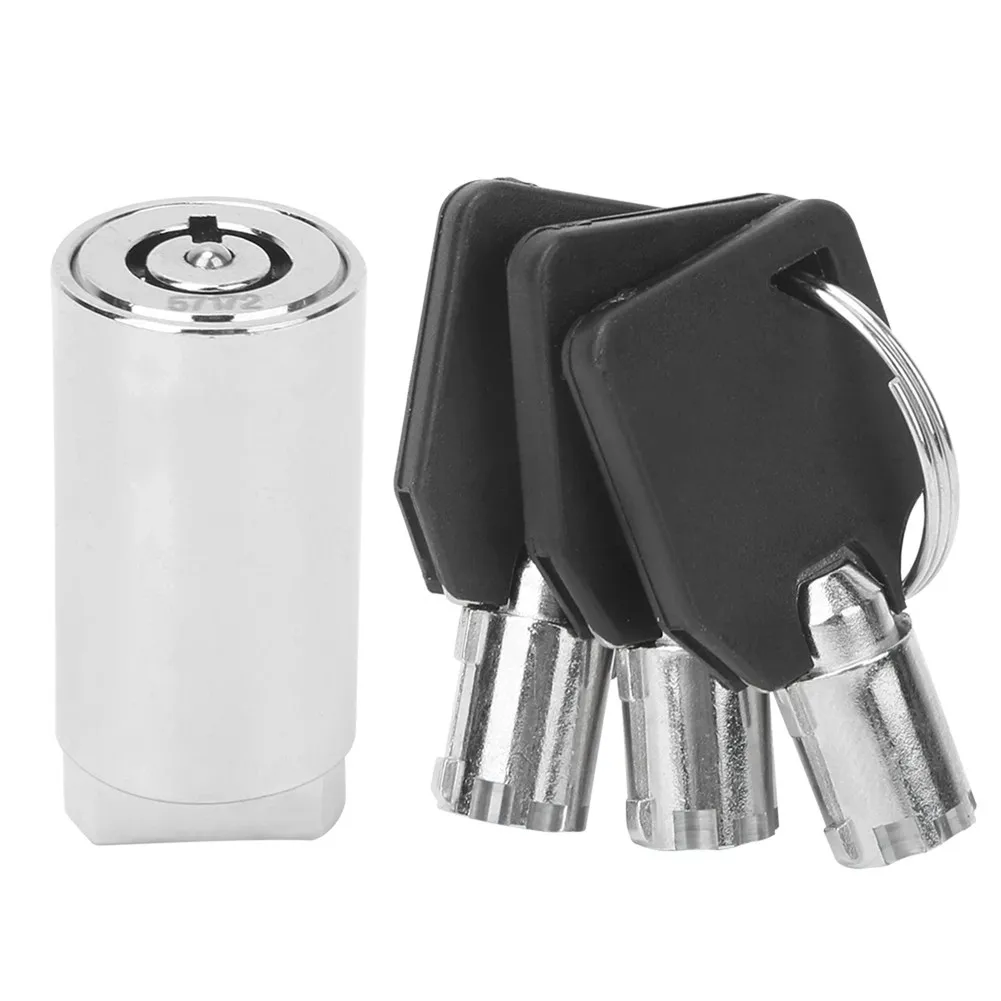 Reliable For Automatic Lock Cylinder Made of Zinc Alloy for Vending Machines and Safe Boxes Includes Three Keys