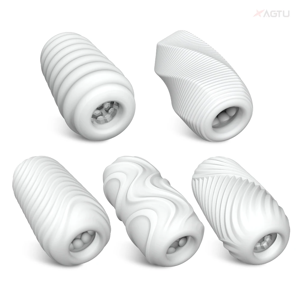 Male Masturbator Sex Toys Cup Soft Silicone Pussy Vagina Adult Endurance Exercise Sex Products Vacuum Pocket Cup for Men