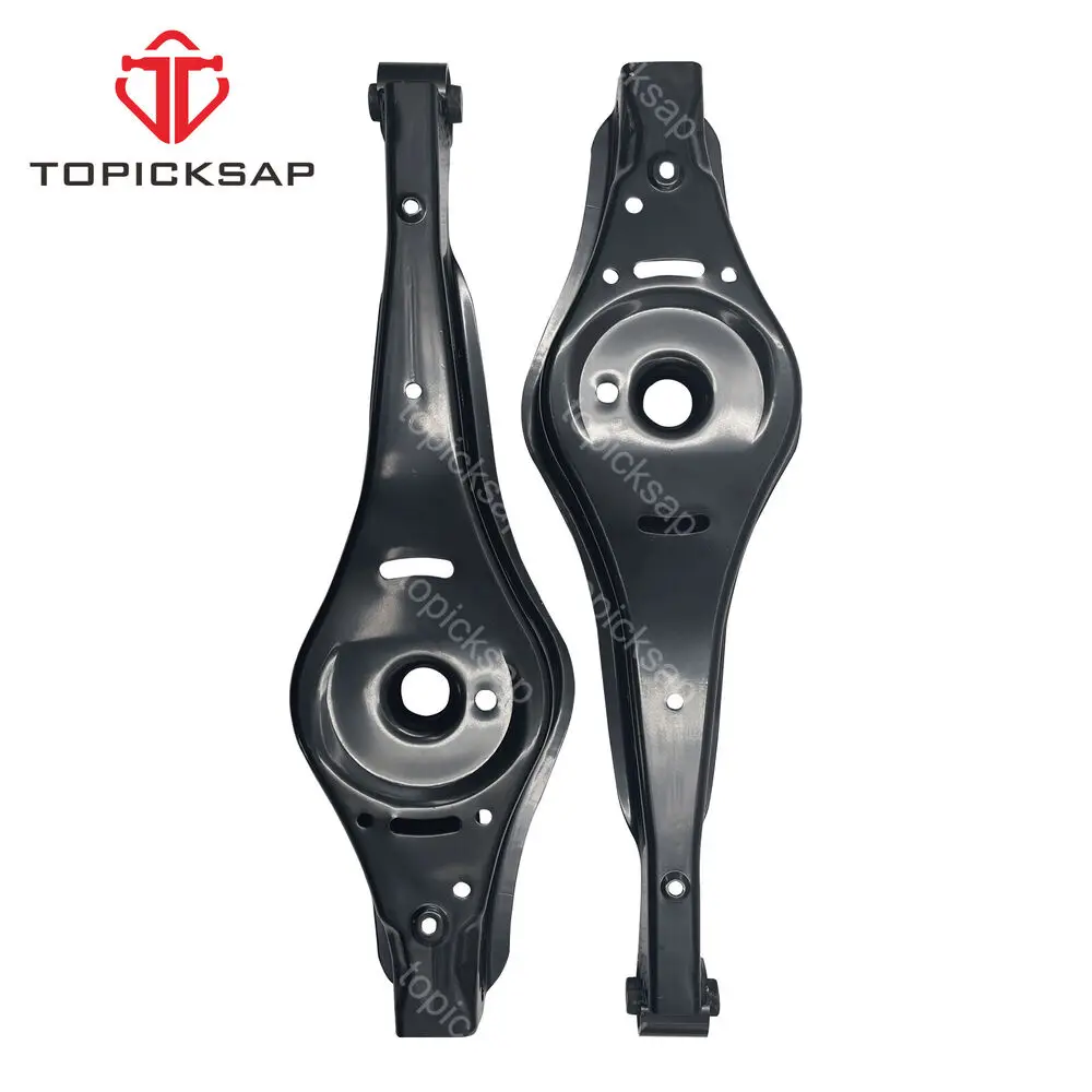 TOPICKSAP Set 2pcs Rear Lower Control Arm for Audi A3 Q3 TT VW Beetle Golf Jetta Passat 2005 2006 2007 2008 2009 2010 - 2017