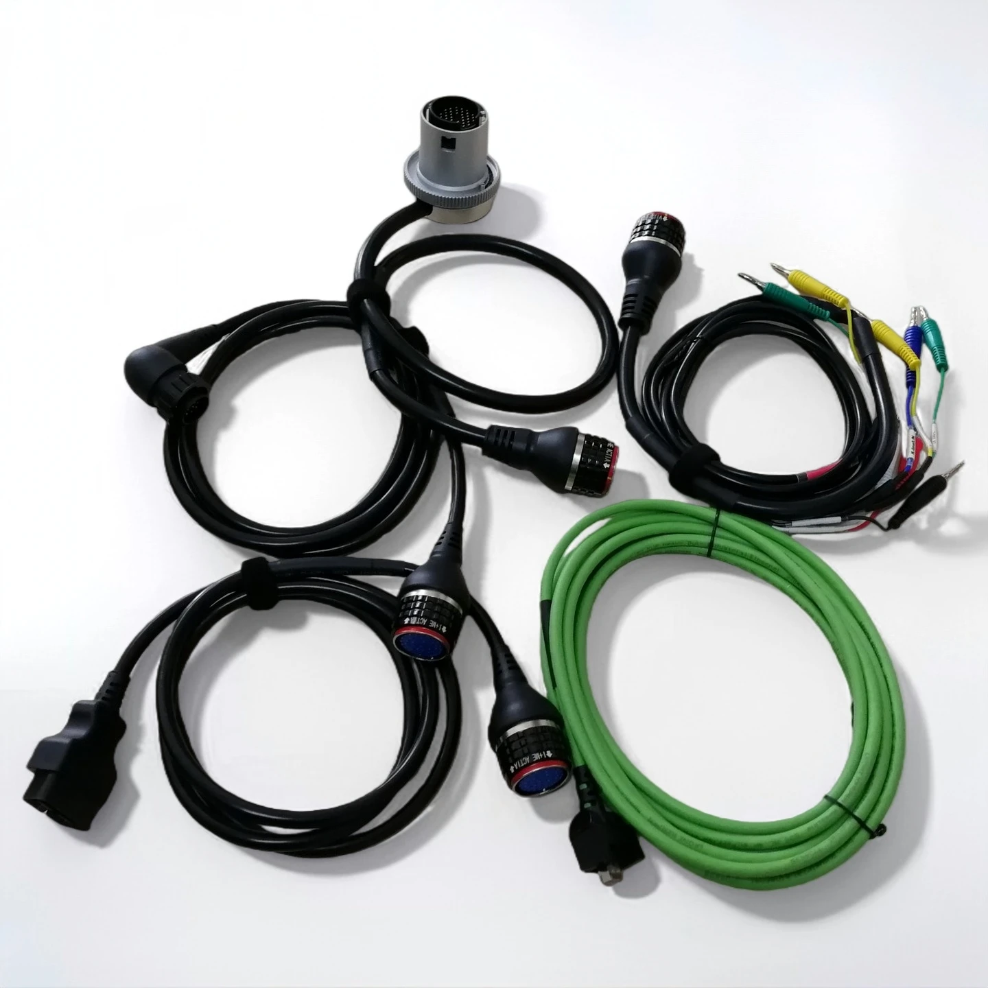 

MB Star SD C4 Lan Cable 16pin 5 cables for Mercedes Compact 4 Diagnosis Multiplexer