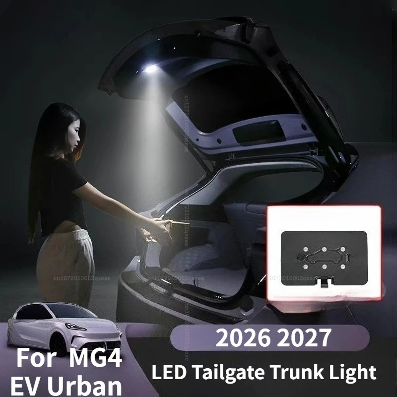 Für MG MG4 EV Urban 2026 2027 LED-Heckklappenbeleuchtung Hell Energieeffizient Einfache Installation Innenraumbeleuchtung Auto-Zubehör – Detail 1