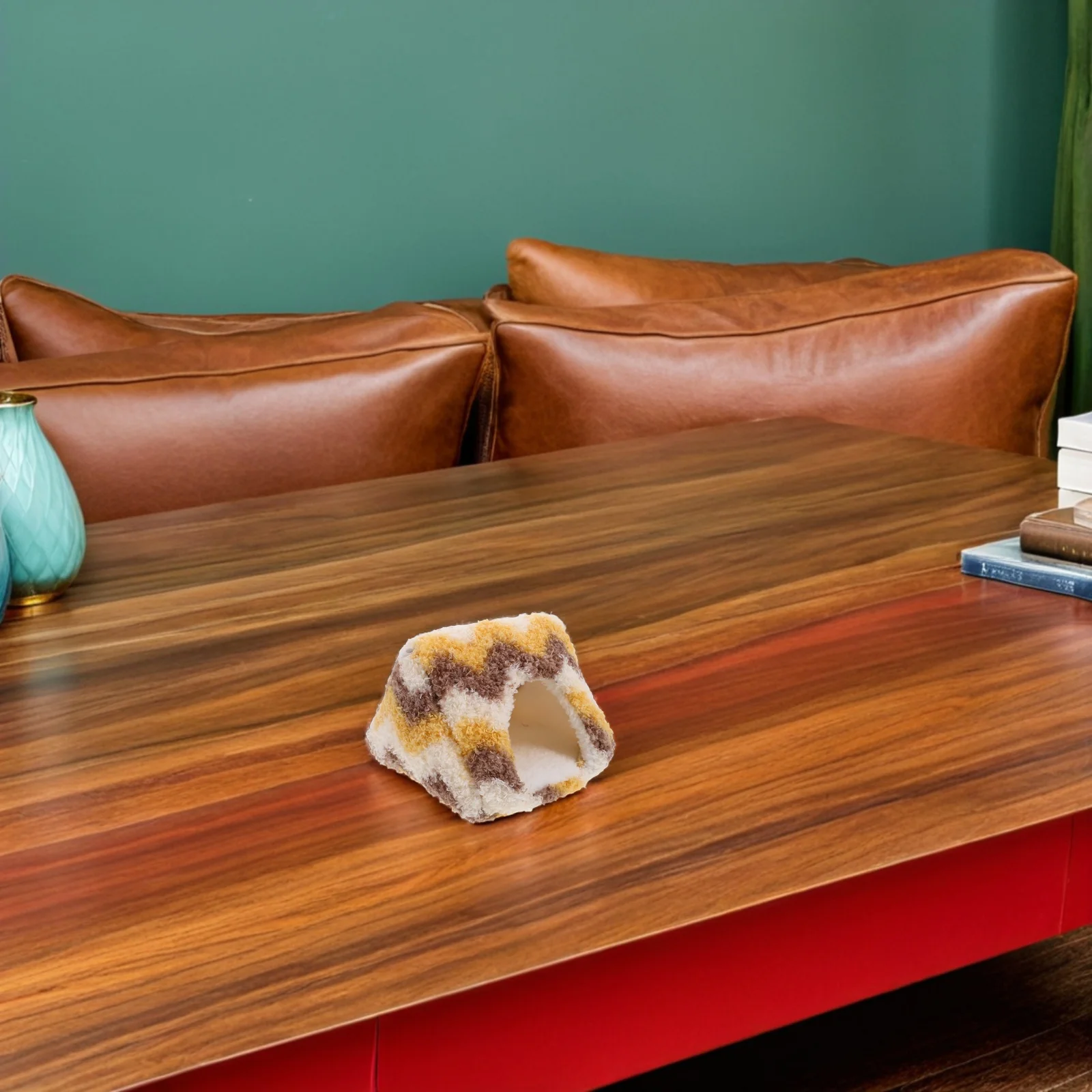 

Warm Hamster Bed House Cozy Coral Fleece Nest Small Pet Sleeping Cave for Hamsters Sugar Gliders Squirrels Winter Nest