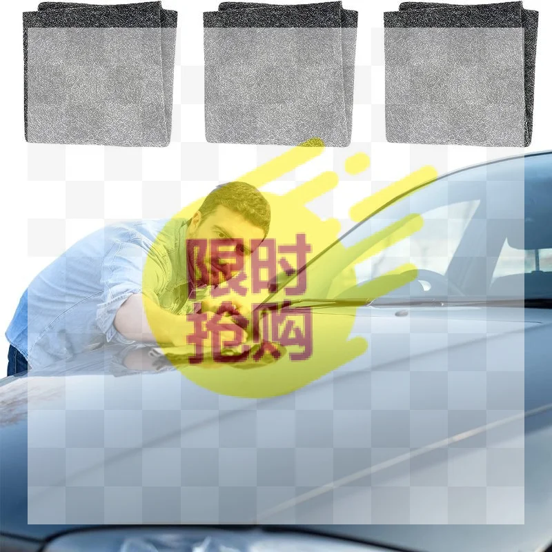 2pcs Upgraded Magic Car Scratch Repair Cloth, Multipurpose Cloth For Paint Scratch Removal Car Metal Surface Polishing Cloth