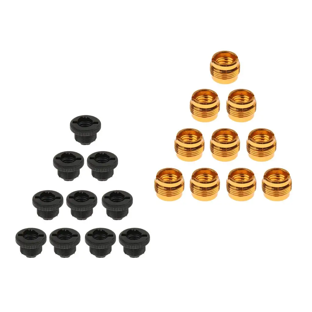 Mic Stand Adapter Copper Thread Converter Shock Mount Screw Nut for Dynamic Microphone Holder Repair