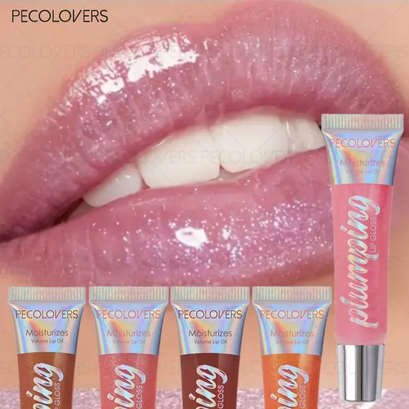 1 ชิ้นท่อเสริมริมฝีปากลิปกลอส, ลิปบาล์ม, ริมฝีปากที่ให้ความชุ่มชื้นตามธรรมชาติ, ติดทนนานและไม่แห้ง, ดูแลริมฝีปาก, เครื่องสำอางริมฝีปาก