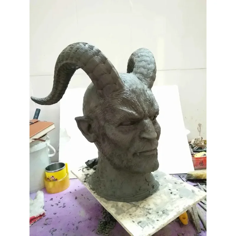 2025 فيلم ساخن الجمال والوحش آدم الأمير قناع تأثيري قناع الرعب اللاتكس الأسد خوذة حفلة الهالوين-o-A