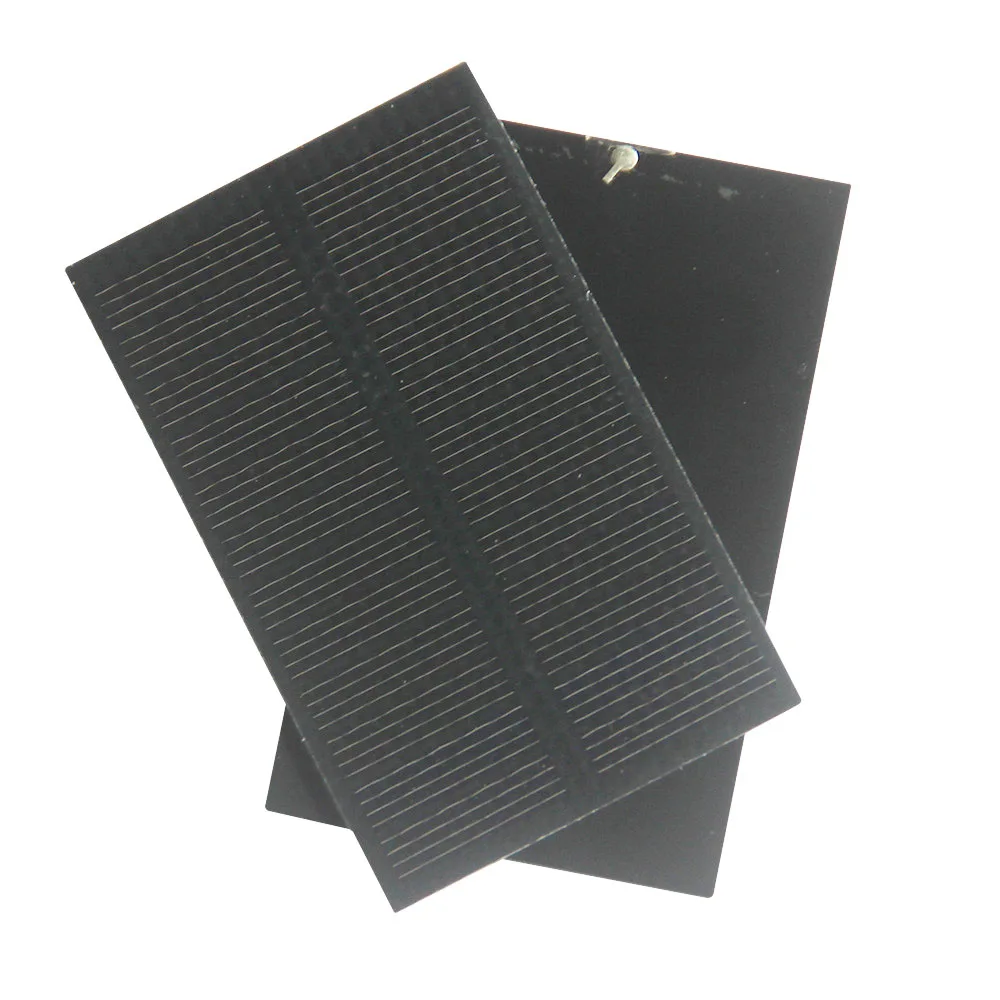 工場小型太陽電池 0.6 ワット ETFE 単結晶ミニソーラーパネル 80*50 ミリメートル 3.7 V-6 V 電子玩具充電用
