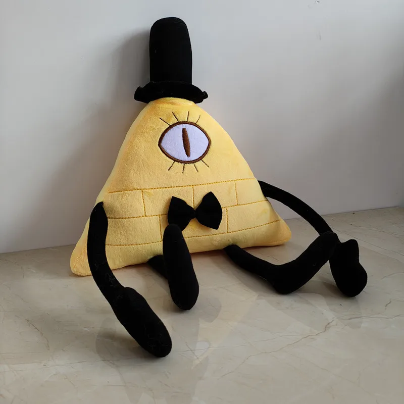 New DISNEY Animation Gravity Falls Cartoon Characters Bill Cipher Plush Toy Stuffed Toys 28cm