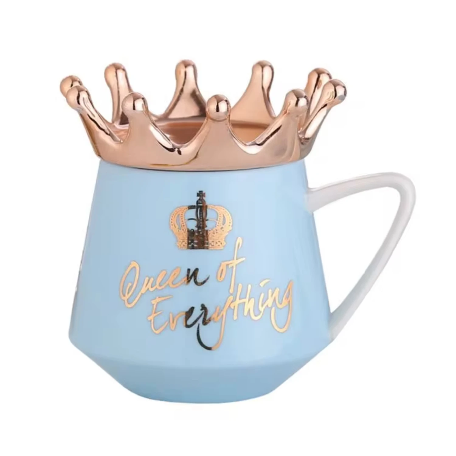 Creative Nordic Crown Mug Personalized Trendy Coffee Cup Office Student Ceramic Cups