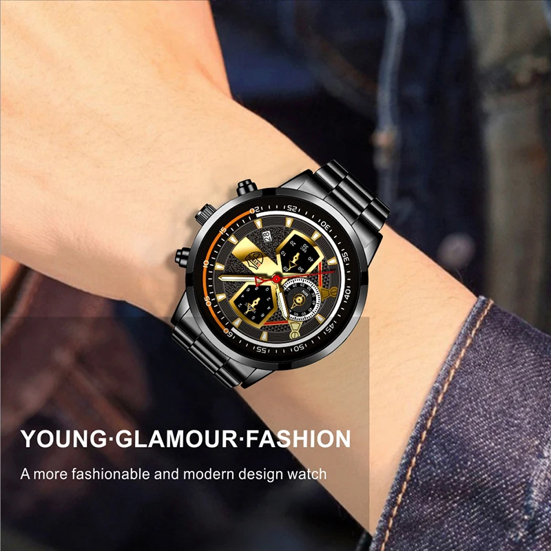Luxury Brand Men's Fashion Watches for Men Sports Stainless Steel Quartz Wrist Watch Male Clock Man Dressy Watch часы мужские