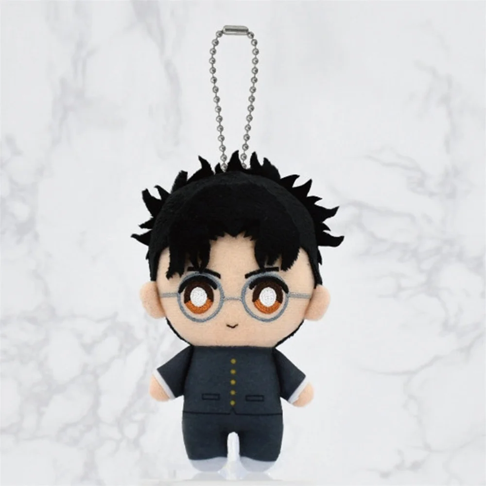 Anime Dandadan Ken Takakura Momo Ayase Cosplay Keychain Plush Doll Keyring Cartoon Figure Pendant Cat Key Chain Bag Accessories