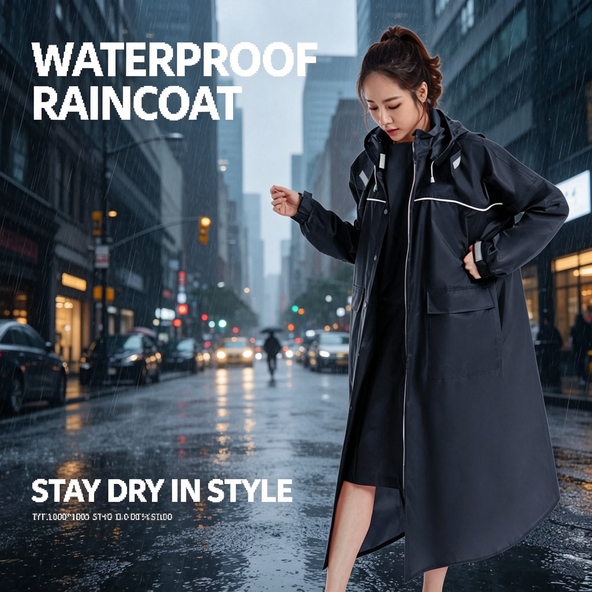 Single Person Full Body Cycling Raincoat Breathable Comfortable Outdoor Integrated Design Rain Protection