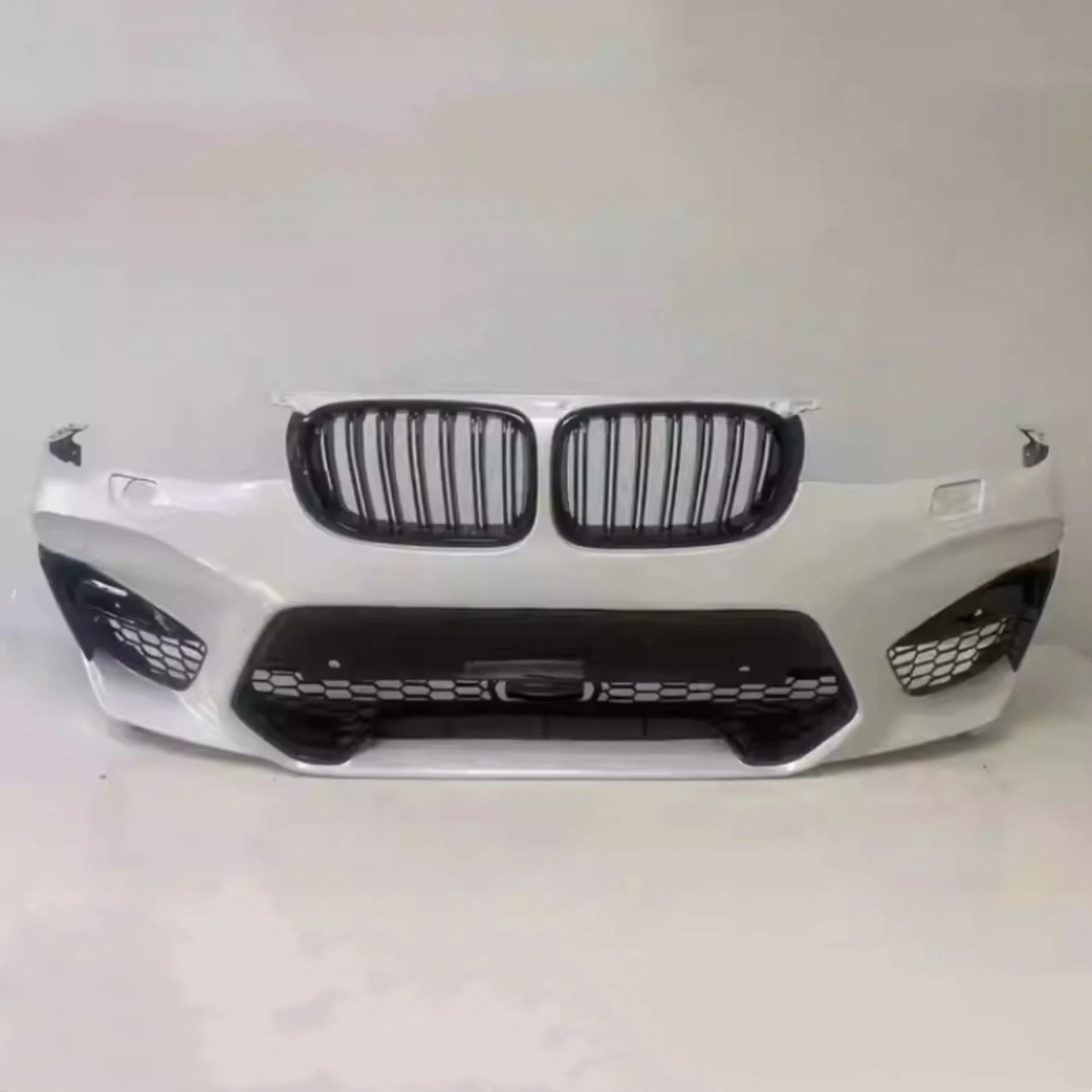 Front Bumper Grille Assembly for BMW X3 X4 F25 F26 2014-2017 Upgraded X3M X4M Style Bumper Body Kit Car Accessories