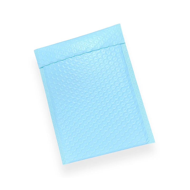 50 Stuks Schokbestendige Gewatteerde Verzending Envelop Melk Blauwe Plastic Bubble Bag Kleine Zakelijke Benodigdheden Waterdichte Verpakking Bubble Mailers