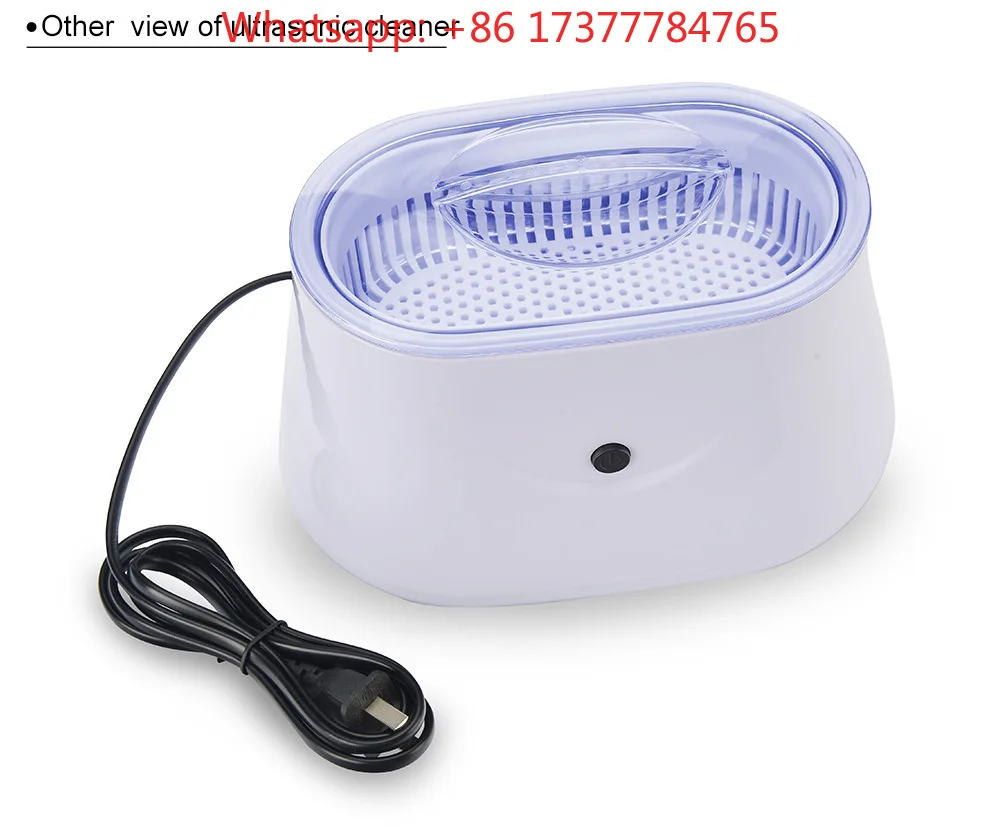 Factory Glasses Cleaner Ultrasonic Small Hold Dentures Jewelry Jade Ultrasonic Cleaner Portable