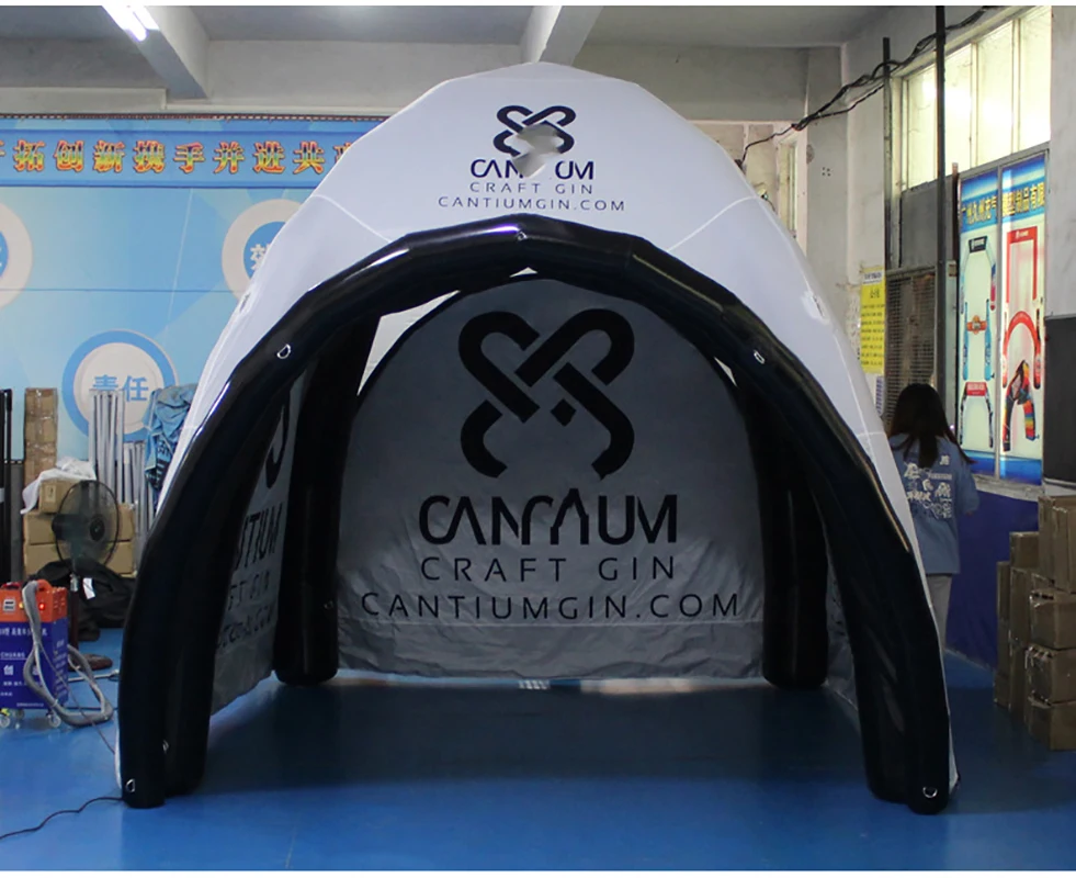 

Custom Logo Canopy Large Dome Advertising 20*20ft Inflatable Tent for Trade Show Outdoor Event