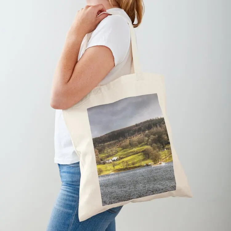 Coniston Water Tote Bag free delivery bags canvas shopping bag shopping trolley bag Women's