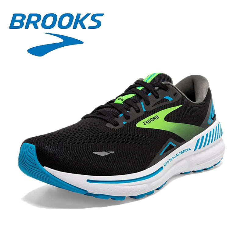 

Brooks BR23 Черные, синие сетчатые дышащие мужские баскетбольные кроссовки с трехмерной упаковкой и защитой от опрокидывания, спортивная обувь