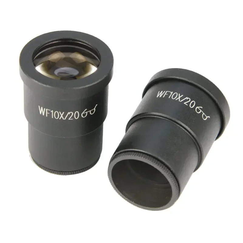 WF 10X Widefield High Eyepoint Stereo Microscope Eyepiece 30mm Mounting Size Ocular Telescopio TVE Trinocular Tools