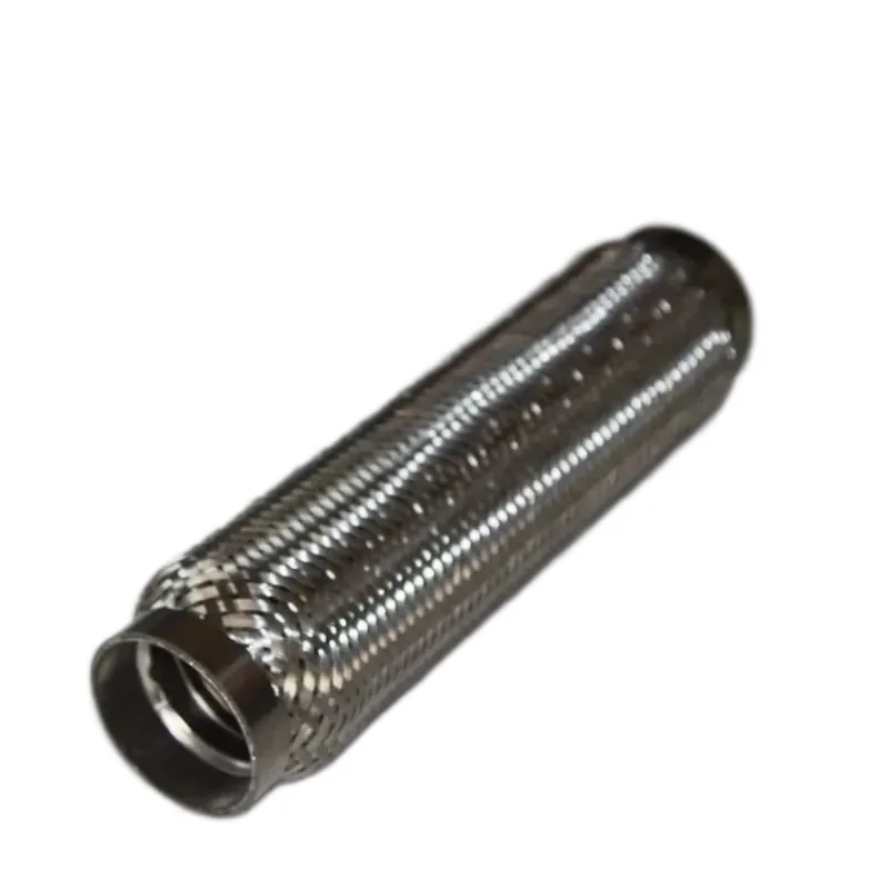 Factory Supply High Quality Automobile Stainless Steel 56mm Exhaust Flexi Pipes Corrugated Tubes for Car Exhaust Pipe