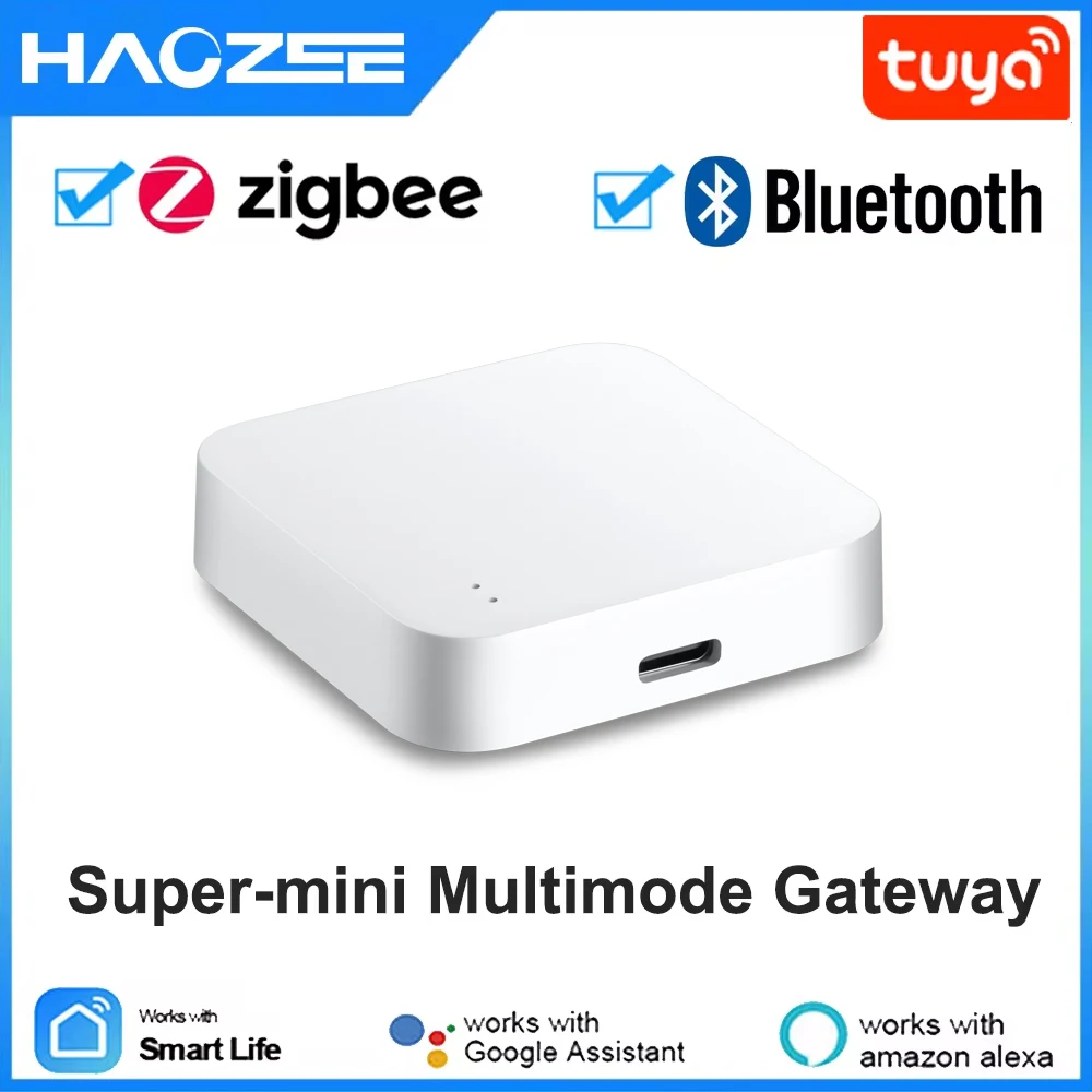 Tuya Smart Gateway Hub Multi-model Smart Home Bridge WiFi Bluetooth ZigBee APP Wireless Remote Control Alexa Google