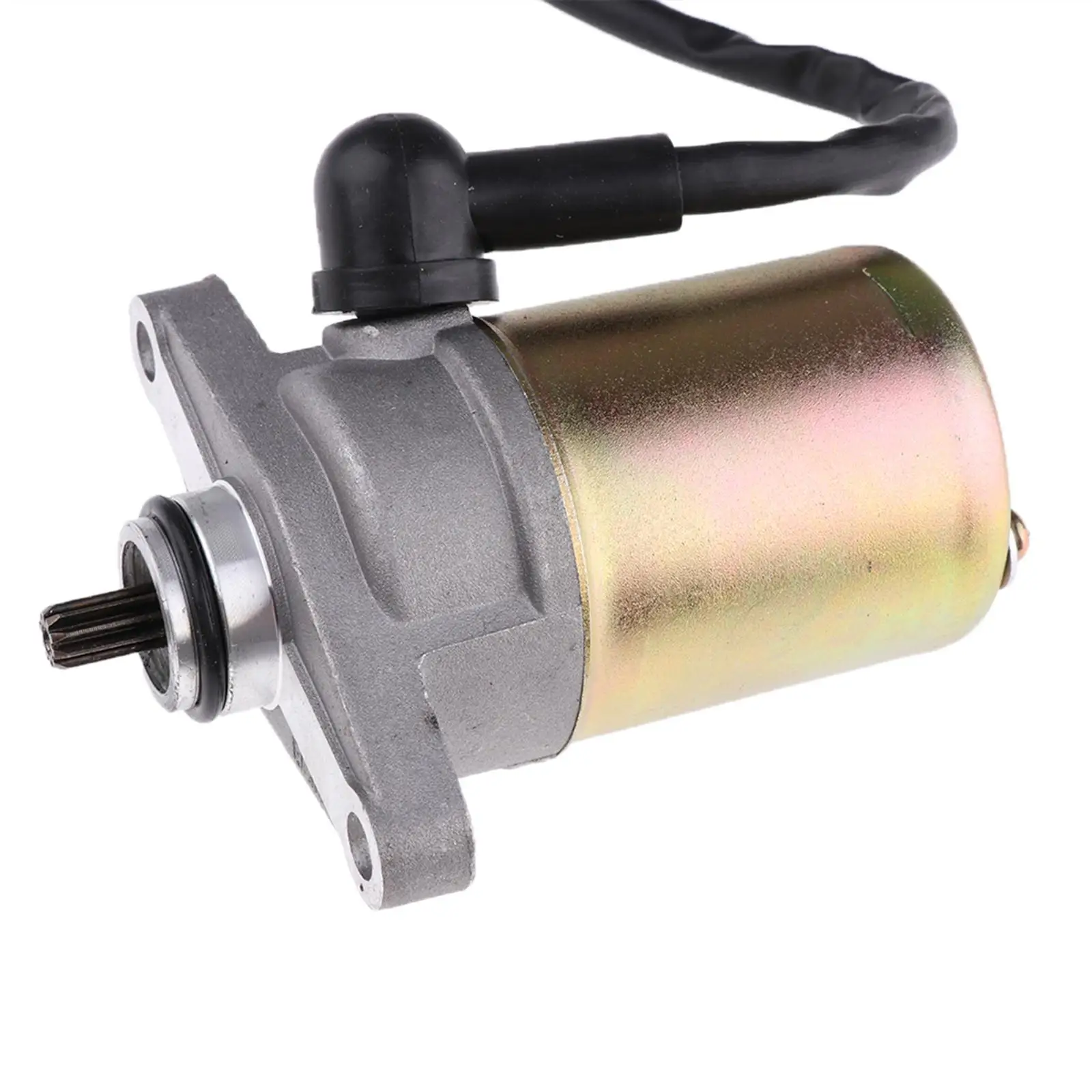 Motor GY6 com Conjunto de Motor de Partida com Fio 12V Metálico Compatível com Scooters, Ciclomotores, ATVs e Karts de 47cc, 49cc, 50cc, 72cc