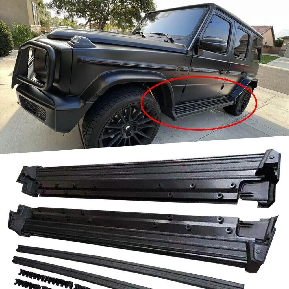 

2Pcs Side Step Pedal Running Board Fits for Mercedes Benz G Class W463 2019-2024