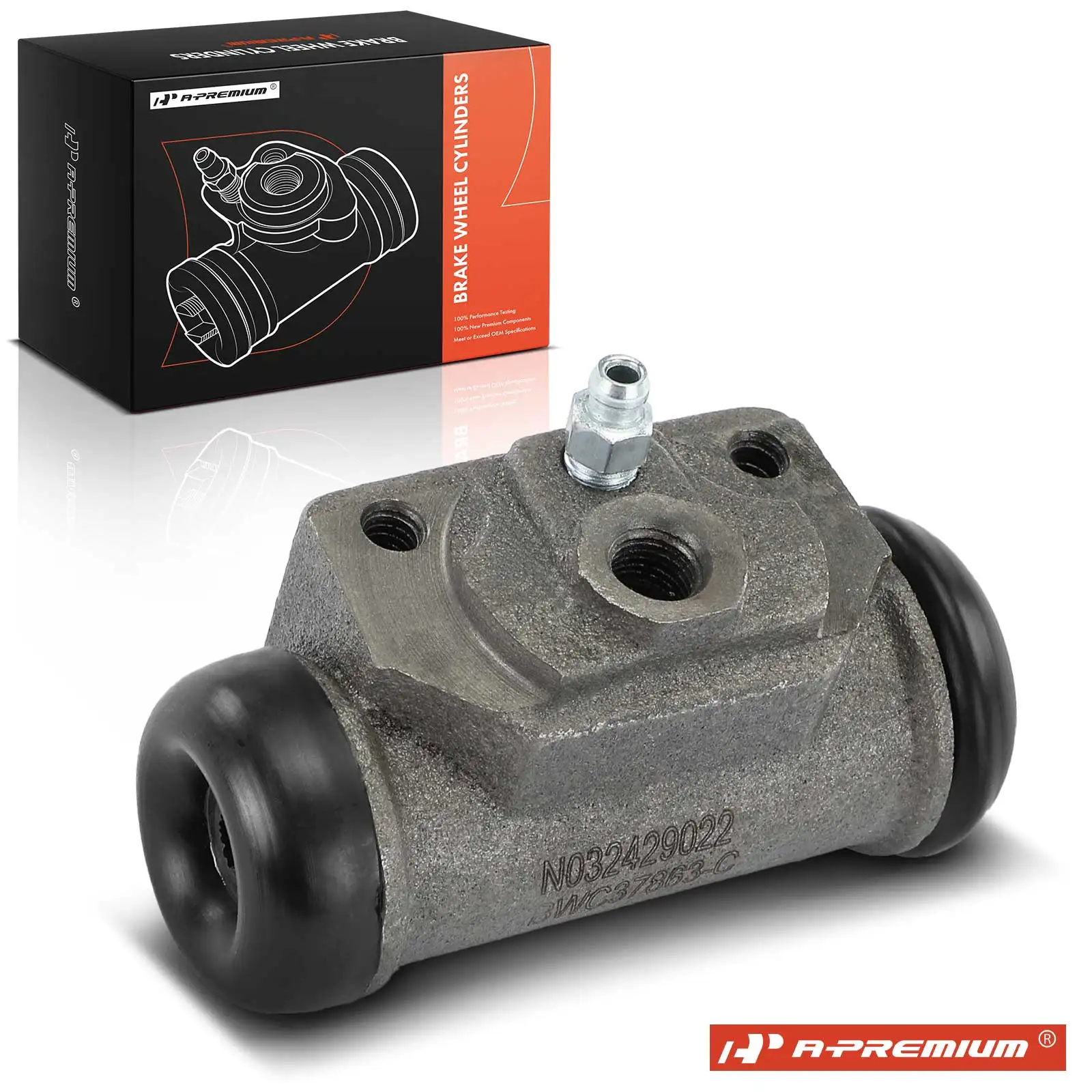 A-Premium Rear Driver or Passenger Side Drum Brake Wheel Cylinder for Nissan Pathfinder 1993-1995 D21 1986-1989