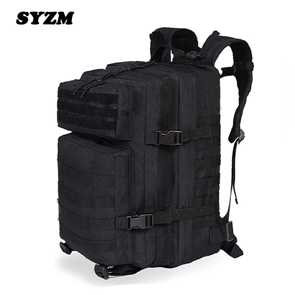 

SYZM 45L Backpack Nylon Waterproof Tactical Rucksacks Outdoor Sports Camping Hiking Trekking Fishing Hunting Bag -2 PCS