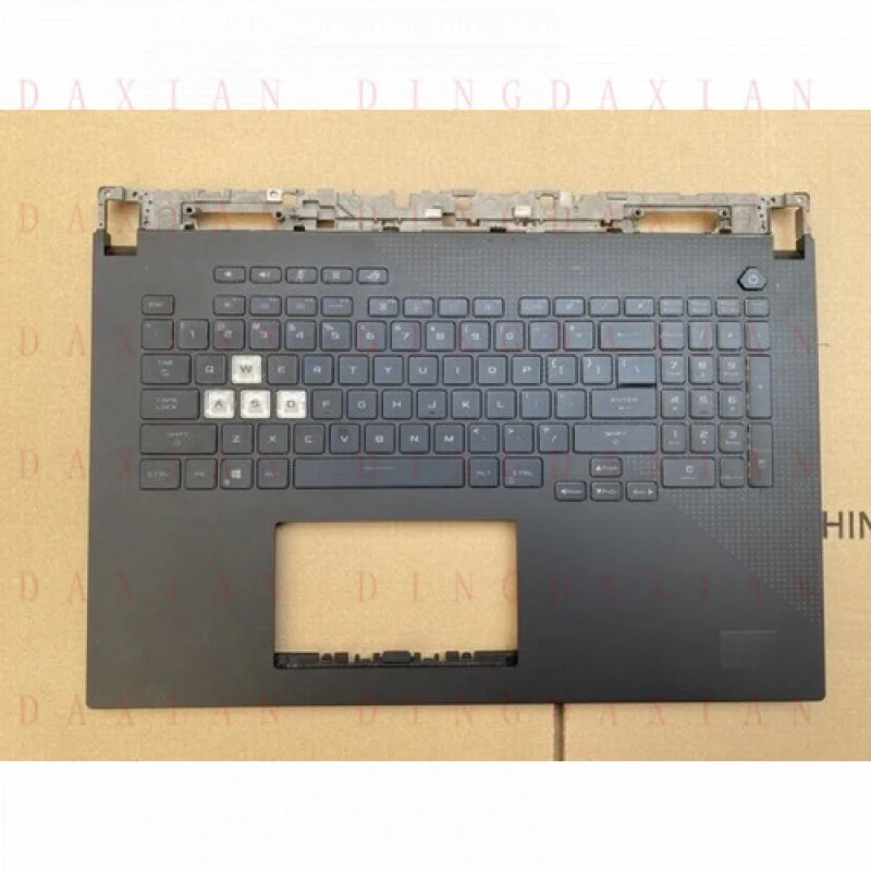 

AA для ASUS ROG 5 G713QY G713QR 2021, черный верхний корпус C Shell, верхняя часть корпуса с клавиатурой и подставкой для рук