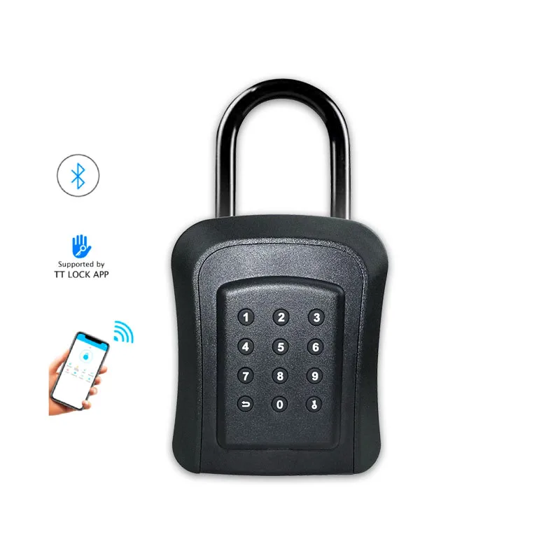 

Приложение TTLOCK Водонепроницаемый замок для хранения комбинированных ключей Металлическая коробка для карт