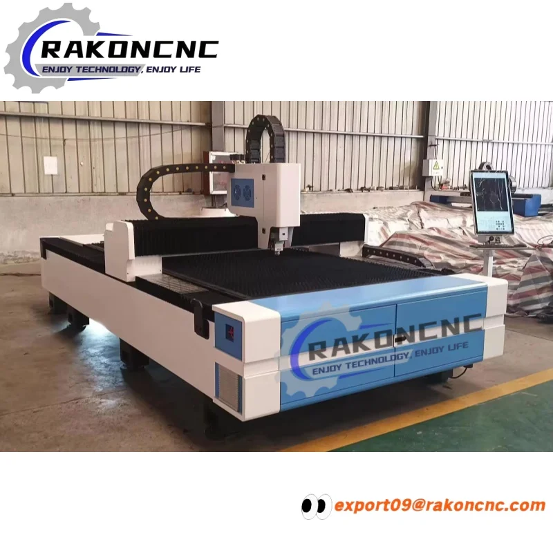 

High Quality 3015 3KW CNC Metal Cutter 1.5KW Fiber Laser Cutting Machine Rotary and Exchange Table Optional Metal Laser Cutter
