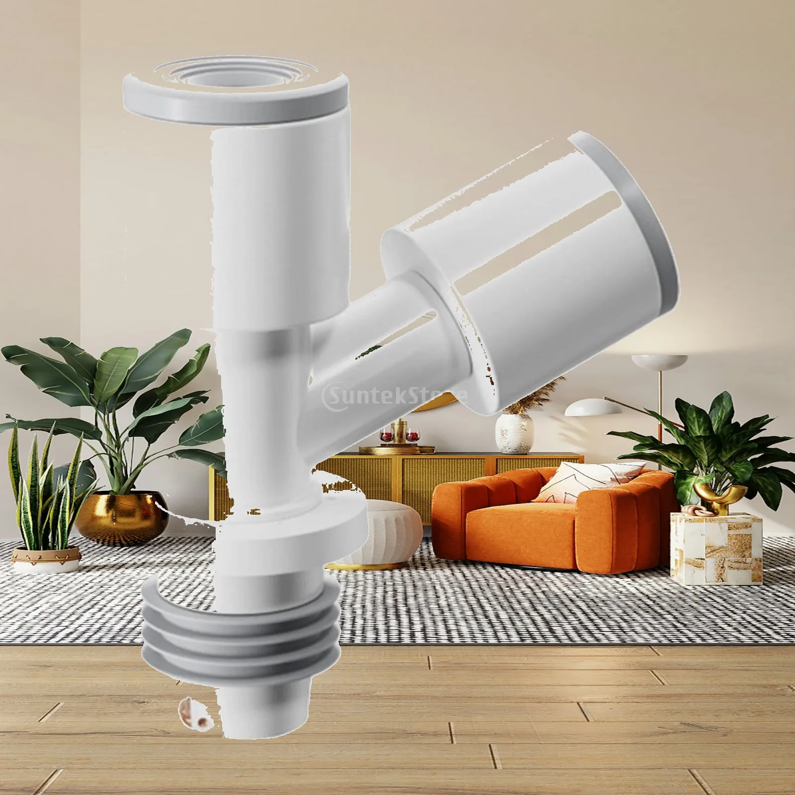 

PP Floor Drain Connector Anti Odor Water Hose Fitting for Washing Machine and Bathroom Drainage Needs