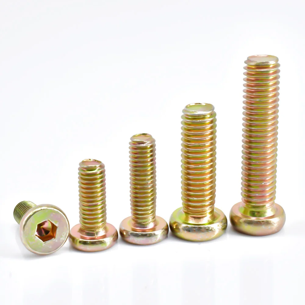 Болт с шестигранным отверстием для мебели M6 M8