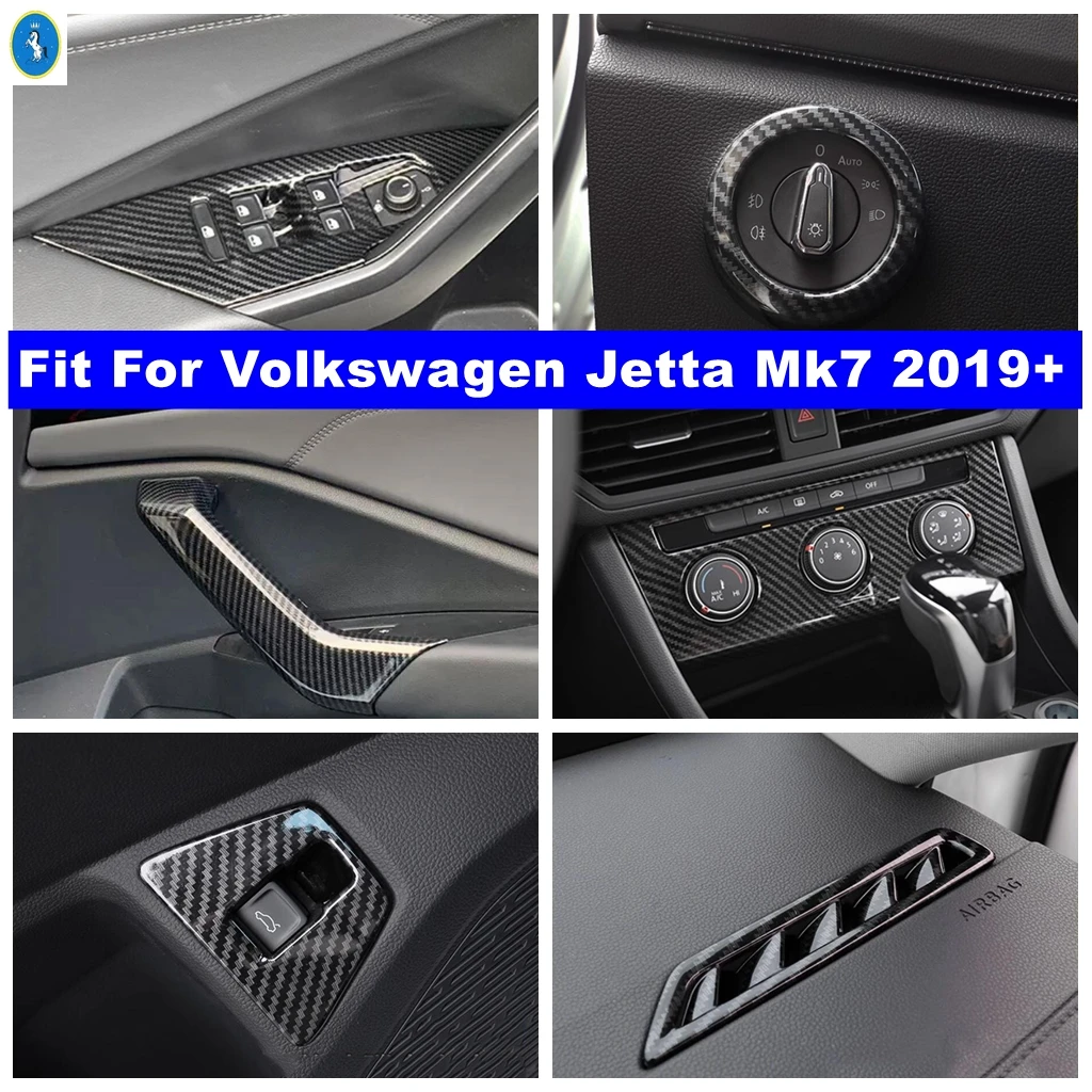 

Interior Window Glass Lift / Head Lights / Inner Door Armrest Cover Trim Accessories Fit For Volkswagen Jetta Mk7 2019 - 2022