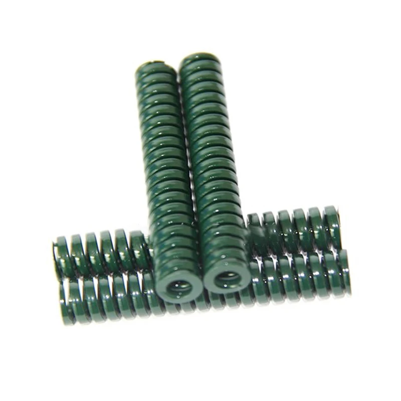 

Creamily 2Pcs/Lot Mould Springs Green Spiral Stamping Compression Spring Heavy Load Spring Outer Dia25mm Inside Dia12.5mm L40mm