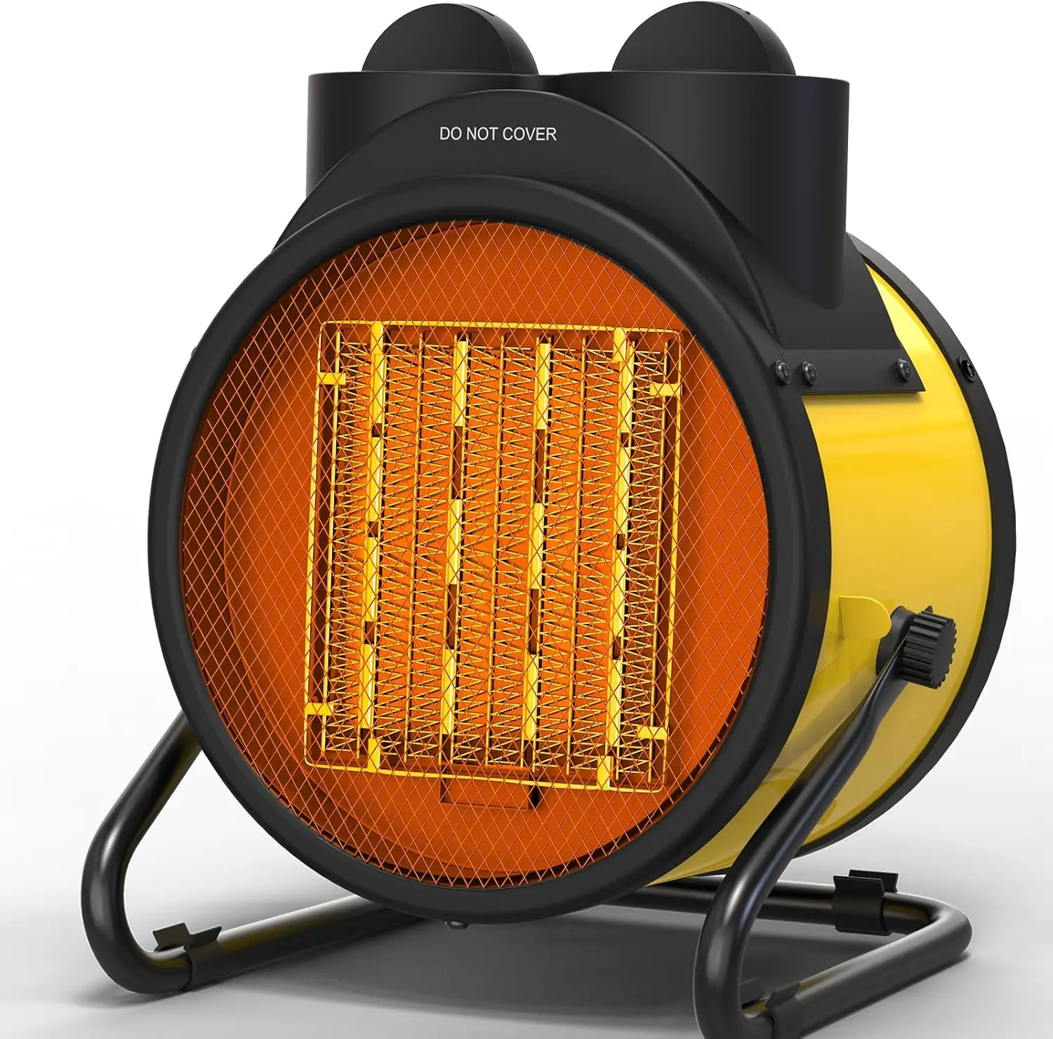 

Портативный уличный обогреватель мощностью 1500 Вт с быстрым нагревом и защитой от перегрева для патио, гаража, спальни