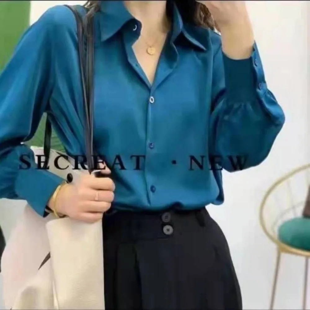 Little Fresh Commuting Female Tops Sun Protection Women\'s Shirt And Blouse Elegant Youth Xxl Korean Style Y2k Fashion Social M