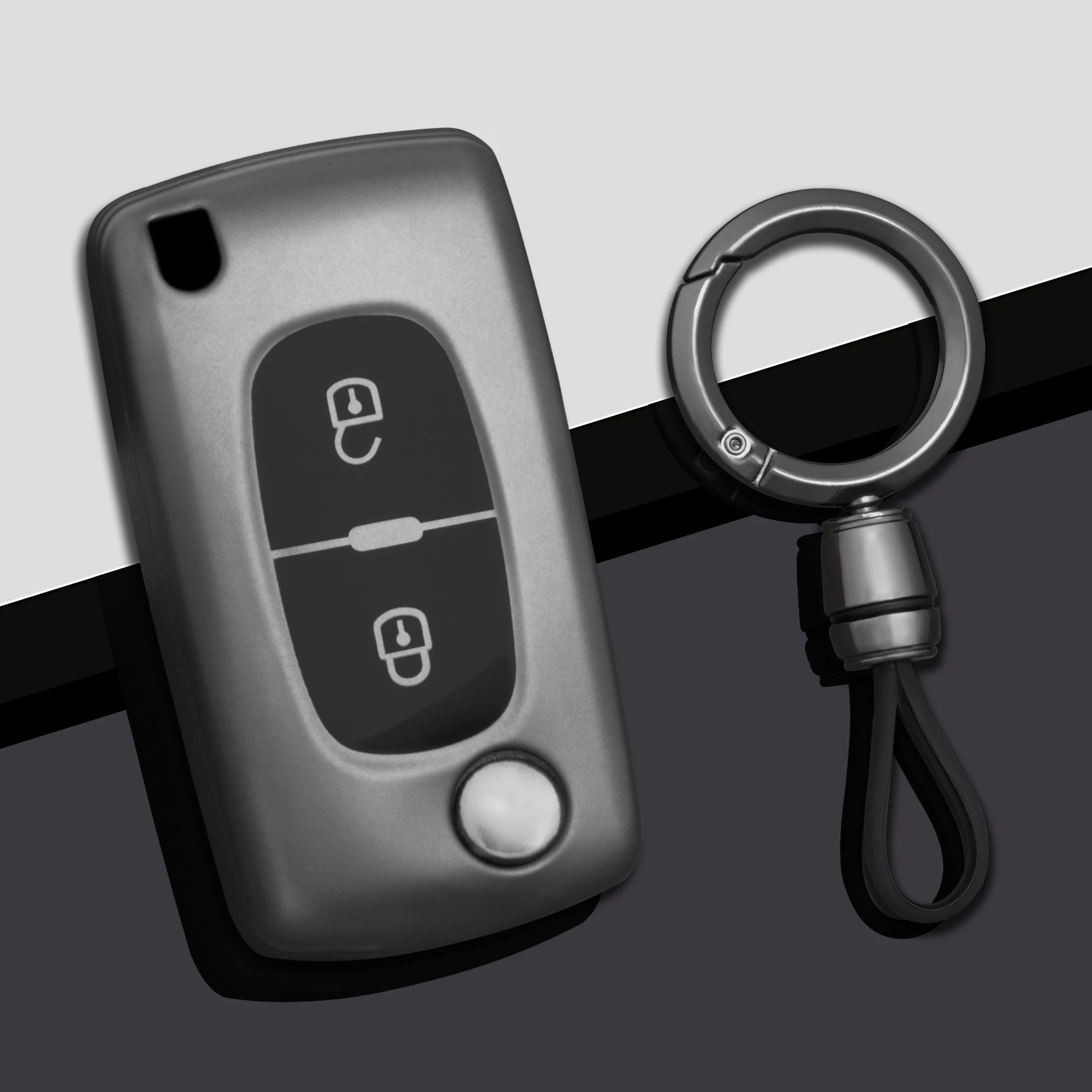 2/3 Buttons Car Key Case Cover For Peugeot 107 207 307 308 407 607 3008 5008 For Citroen Xsara Picasso C5 C6 C8 Accessories
