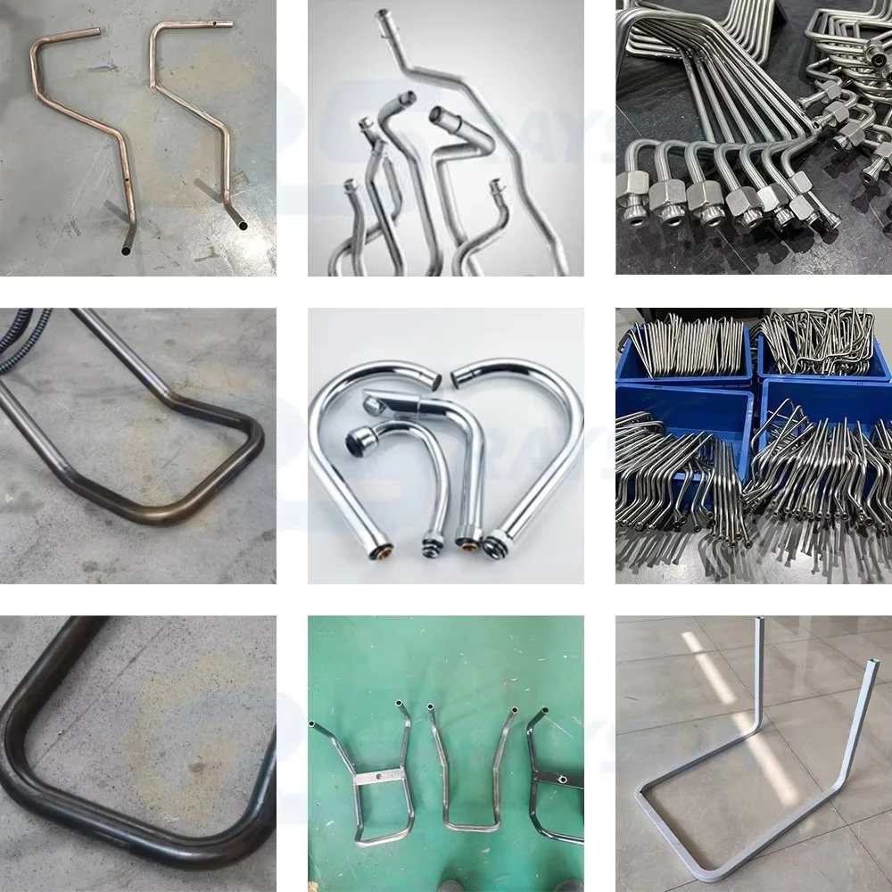 Hydraulic Tube Bender Automatic Pipe Bending Machine Steel Square Tube Bender for Metal Tube Processing Furniture