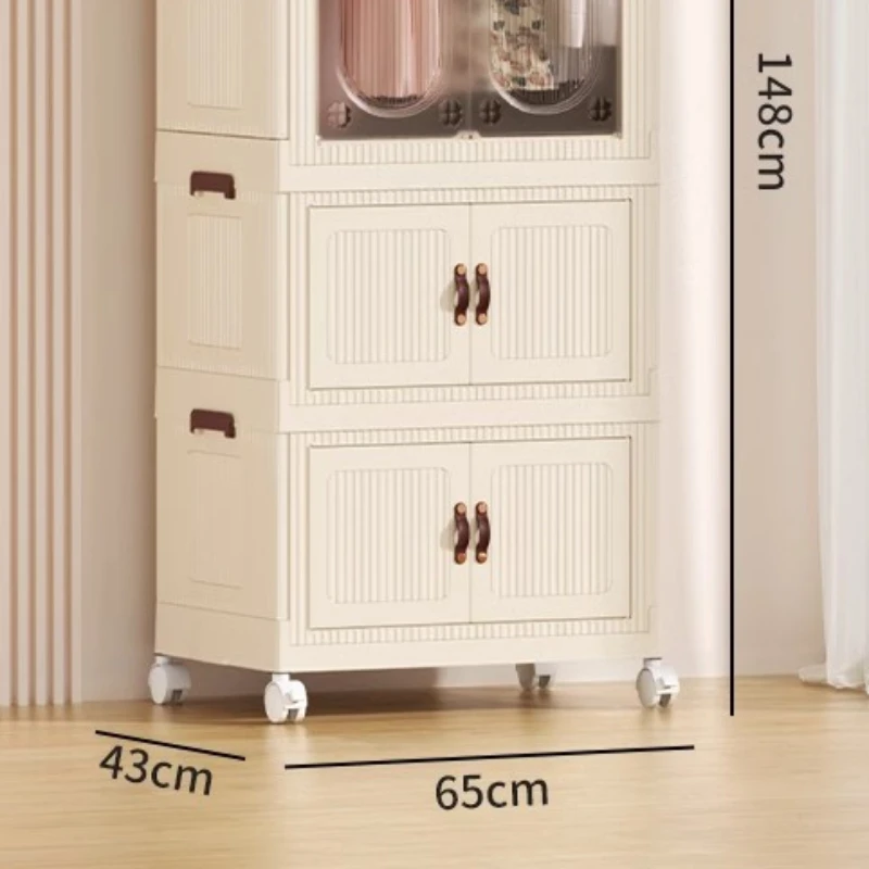 Mobile Shelves Children Wardrobes Storage Organizer Cabinet Room Children Wardrobes Hangers Szafa Na Ubrania Furniture MR50CW